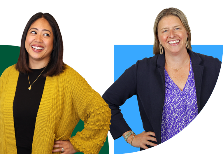 Allspring employees Christine and Courtney